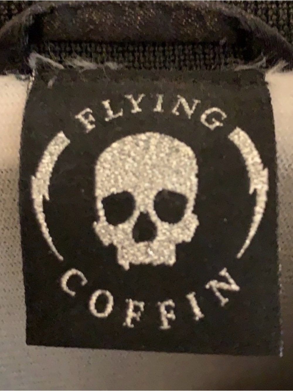 Flying Coffin All I See Are Your Flaws Rose Coach Jacket Black Unisex - Picture 7 of 10